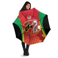 Saint Kitts and Nevis Umbrella Pelican 42nd Independence Anniversary - Wonder Print Shop