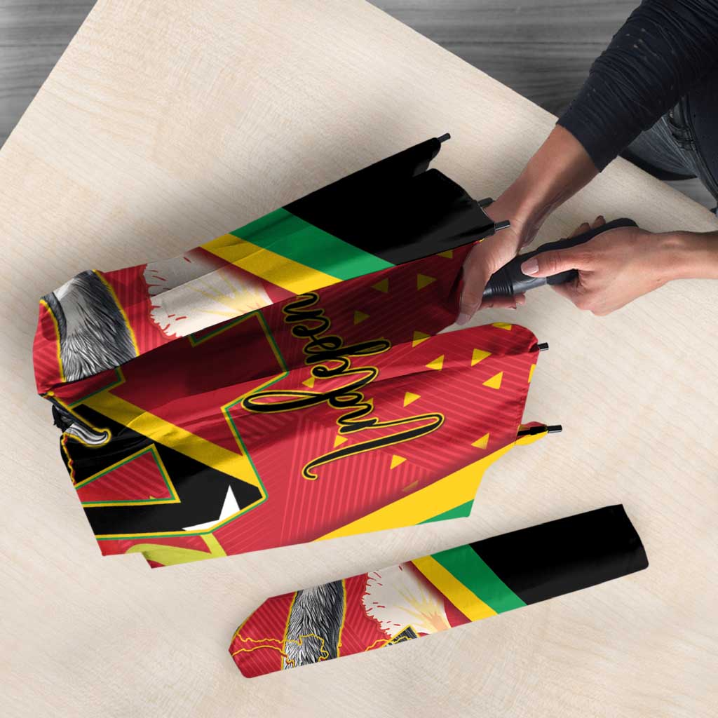 Saint Kitts and Nevis Umbrella Pelican 42nd Independence Anniversary - Wonder Print Shop