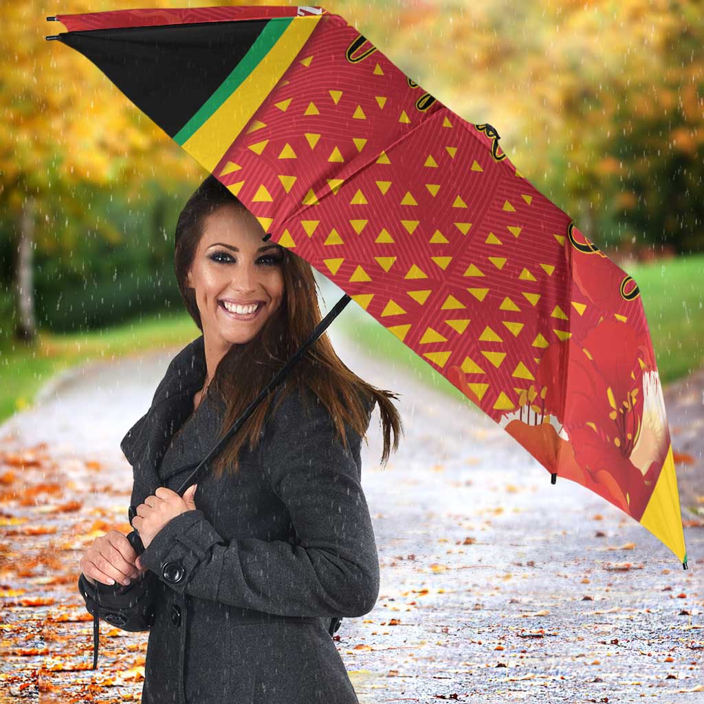 Saint Kitts and Nevis Umbrella Pelican 42nd Independence Anniversary - Wonder Print Shop