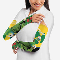 Saint Vincent and the Grenadines Arm Sleeves Amazona Guildingii 46 Years Of Independence - Wonder Print Shop