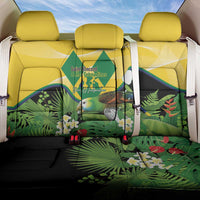Saint Vincent and the Grenadines Back Car Seat Cover Amazona Guildingii 46 Years Of Independence - Wonder Print Shop