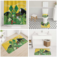 Saint Vincent and the Grenadines Bathroom Set Amazona Guildingii 46 Years Of Independence - Wonder Print Shop