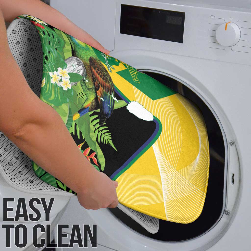 Saint Vincent and the Grenadines Bathroom Set Amazona Guildingii 46 Years Of Independence - Wonder Print Shop