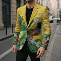 Personalized Saint Vincent and the Grenadines Blazer Amazona Guildingii 46 Years Of Independence - Wonder Print Shop