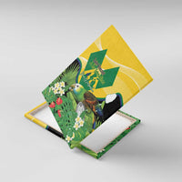 Saint Vincent and the Grenadines Canvas Wall Art Amazona Guildingii 46 Years Of Independence - Wonder Print Shop