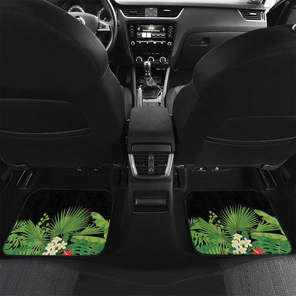 Saint Vincent and the Grenadines Car Mats Amazona Guildingii 46 Years Of Independence - Wonder Print Shop