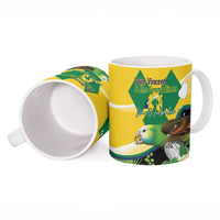 Personalized Saint Vincent and the Grenadines Ceramic Mug Amazona Guildingii 46 Years Of Independence - Wonder Print Shop