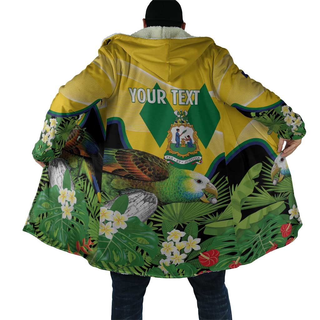 Personalized Saint Vincent and the Grenadines Cloak Amazona Guildingii 46 Years Of Independence - Wonder Print Shop