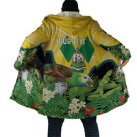 Personalized Saint Vincent and the Grenadines Cloak Amazona Guildingii 46 Years Of Independence - Wonder Print Shop