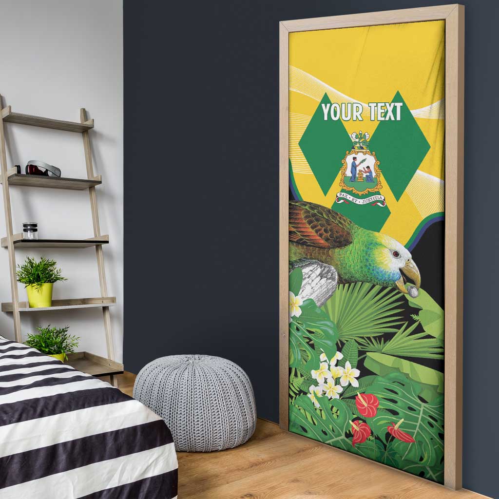 Saint Vincent and the Grenadines Door Cover Amazona Guildingii 46 Years Of Independence - Wonder Print Shop