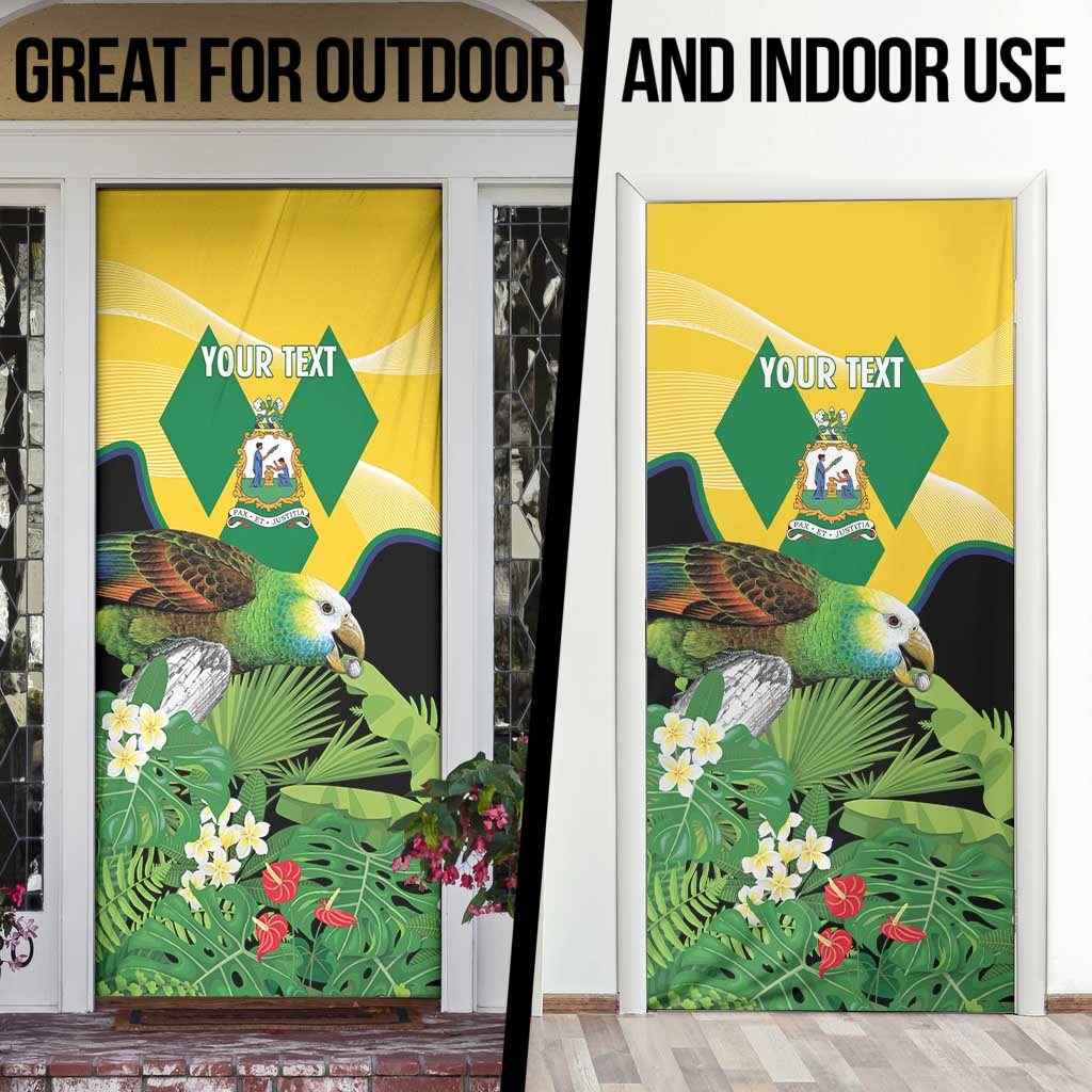 Saint Vincent and the Grenadines Door Cover Amazona Guildingii 46 Years Of Independence - Wonder Print Shop