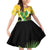 Personalized Saint Vincent and the Grenadines Family Matching Off Shoulder Short Dress and Hawaiian Shirt Amazona Guildingii 46 Years Of Independence - Wonder Print Shop