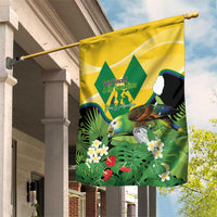 Saint Vincent and the Grenadines Garden Flag Amazona Guildingii 46 Years Of Independence - Wonder Print Shop