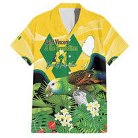 Personalized Saint Vincent and the Grenadines Hawaiian Shirt Amazona Guildingii 46 Years Of Independence - Wonder Print Shop