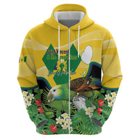 Personalized Saint Vincent and the Grenadines Hoodie Amazona Guildingii 46 Years Of Independence - Wonder Print Shop