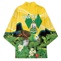 Personalized Saint Vincent and the Grenadines Kimono Amazona Guildingii 46 Years Of Independence - Wonder Print Shop