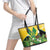 Saint Vincent and the Grenadines Leather Tote Bag Amazona Guildingii 46 Years Of Independence - Wonder Print Shop