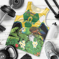 Personalized Saint Vincent and the Grenadines Men Tank Top Amazona Guildingii 46 Years Of Independence - Wonder Print Shop