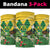 Saint Vincent and the Grenadines Neck Gaiter Amazona Guildingii 46 Years Of Independence - Wonder Print Shop