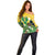 Personalized Saint Vincent and the Grenadines Off Shoulder Sweater Amazona Guildingii 46 Years Of Independence - Wonder Print Shop