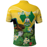 Personalized Saint Vincent and the Grenadines Polo Shirt Amazona Guildingii 46 Years Of Independence - Wonder Print Shop