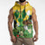 Personalized Saint Vincent and the Grenadines Sleeveless Hoodie Amazona Guildingii 46 Years Of Independence - Wonder Print Shop