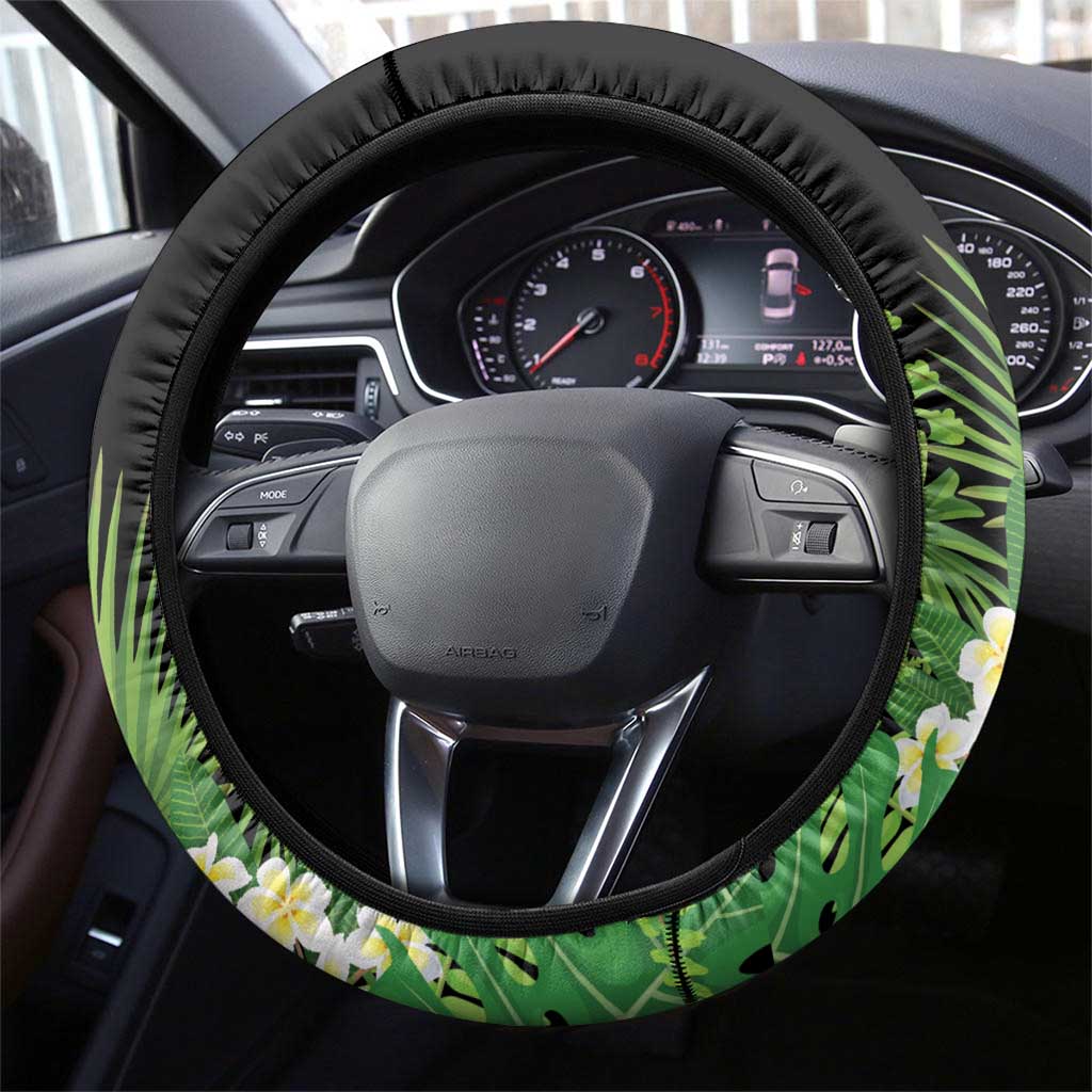 Saint Vincent and the Grenadines Steering Wheel Cover Amazona Guildingii 46 Years Of Independence - Wonder Print Shop