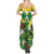 Personalized Saint Vincent and the Grenadines Summer Maxi Dress Amazona Guildingii 46 Years Of Independence - Wonder Print Shop