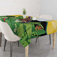 Saint Vincent and the Grenadines Tablecloth Amazona Guildingii 46 Years Of Independence - Wonder Print Shop