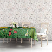 Saint Vincent and the Grenadines Tablecloth Amazona Guildingii 46 Years Of Independence - Wonder Print Shop