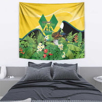 Saint Vincent and the Grenadines Tapestry Amazona Guildingii 46 Years Of Independence - Wonder Print Shop