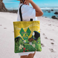 Saint Vincent and the Grenadines Tote Bag Amazona Guildingii 46 Years Of Independence - Wonder Print Shop