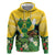 Personalized Saint Vincent and the Grenadines Zip Hoodie Amazona Guildingii 46 Years Of Independence - Wonder Print Shop