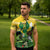 Personalized Saint Vincent and the Grenadines Zipper Polo Shirt Amazona Guildingii 46 Years Of Independence - Wonder Print Shop