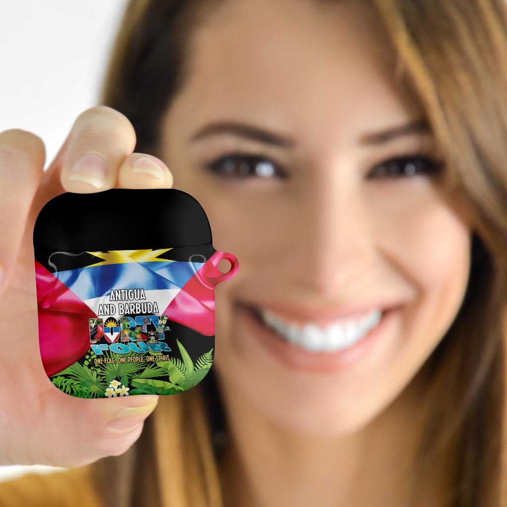 Antigua and Barbuda Independence Day AirPods Case 44th Anniversary One Flag One People One Spirit - Wonder Print Shop
