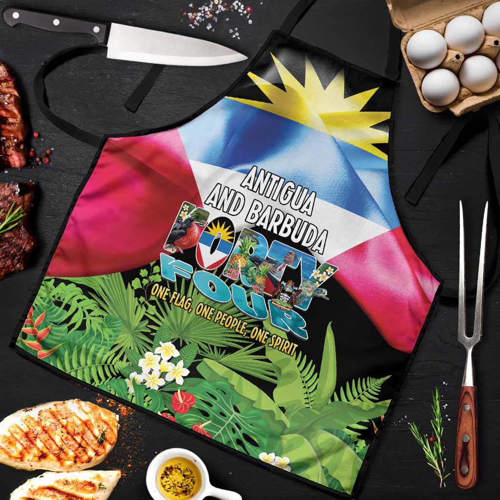 Antigua and Barbuda Independence Day Apron 44th Anniversary One Flag One People One Spirit - Wonder Print Shop