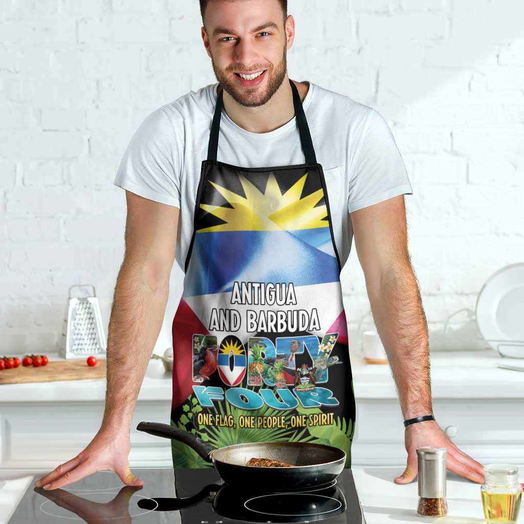 Antigua and Barbuda Independence Day Apron 44th Anniversary One Flag One People One Spirit - Wonder Print Shop