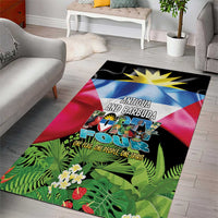 Antigua and Barbuda Independence Day Area Rug 44th Anniversary One Flag One People One Spirit - Wonder Print Shop