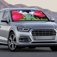 Antigua and Barbuda Independence Day Auto Sun Shade 44th Anniversary One Flag One People One Spirit - Wonder Print Shop