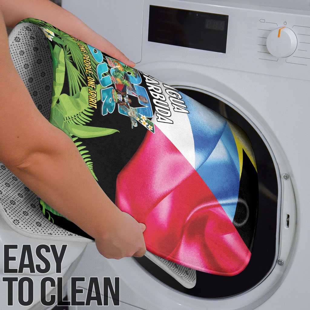 Antigua and Barbuda Independence Day Bathroom Set 44th Anniversary One Flag One People One Spirit - Wonder Print Shop