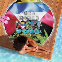 Antigua and Barbuda Independence Day Beach Blanket 44th Anniversary One Flag One People One Spirit - Wonder Print Shop