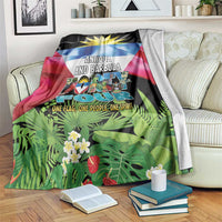 Antigua and Barbuda Independence Day Blanket 44th Anniversary One Flag One People One Spirit - Wonder Print Shop
