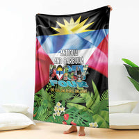 Antigua and Barbuda Independence Day Blanket 44th Anniversary One Flag One People One Spirit - Wonder Print Shop