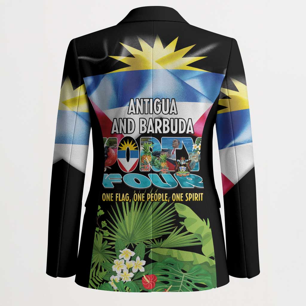 Antigua and Barbuda Independence Day Blazer 44th Anniversary One Flag One People One Spirit - Wonder Print Shop