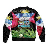 Antigua and Barbuda Independence Day Bomber Jacket 44th Anniversary One Flag One People One Spirit - Wonder Print Shop