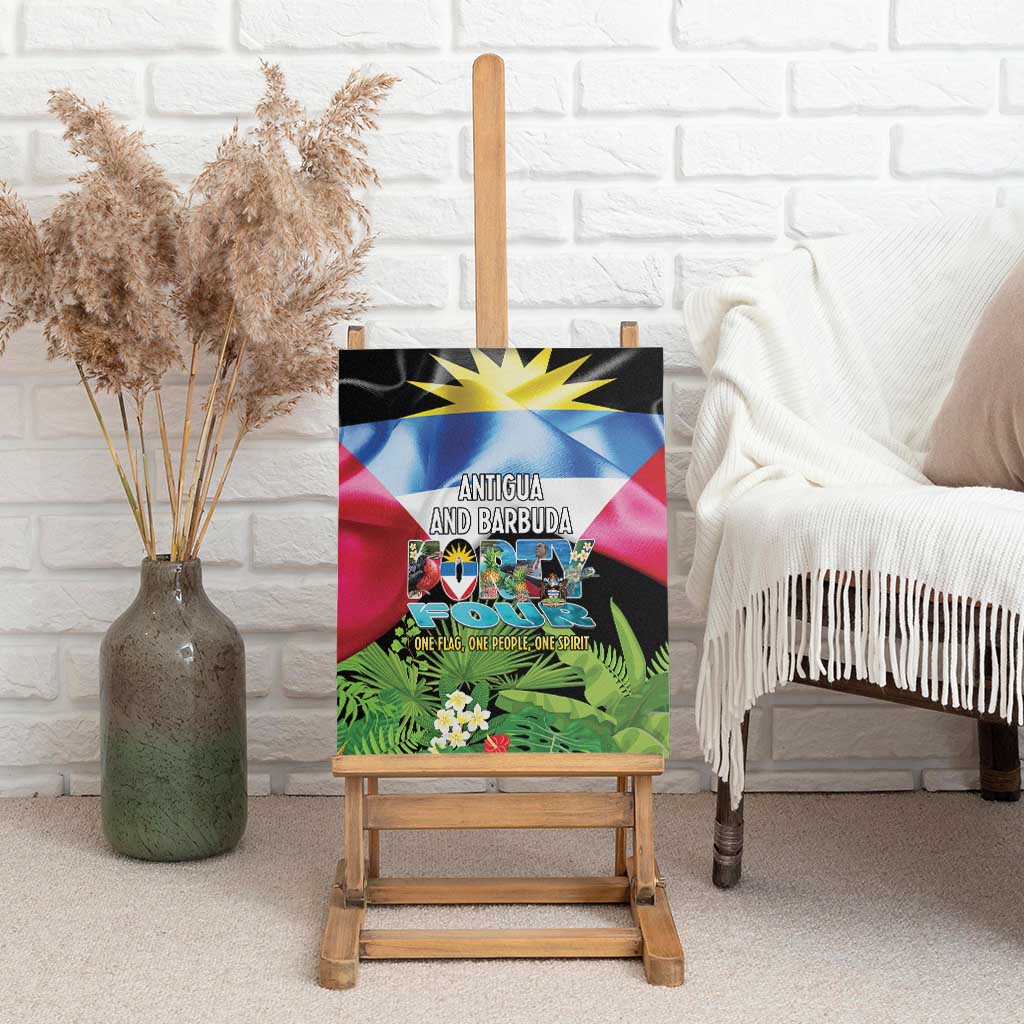 Antigua and Barbuda Independence Day Canvas Wall Art 44th Anniversary One Flag One People One Spirit - Wonder Print Shop