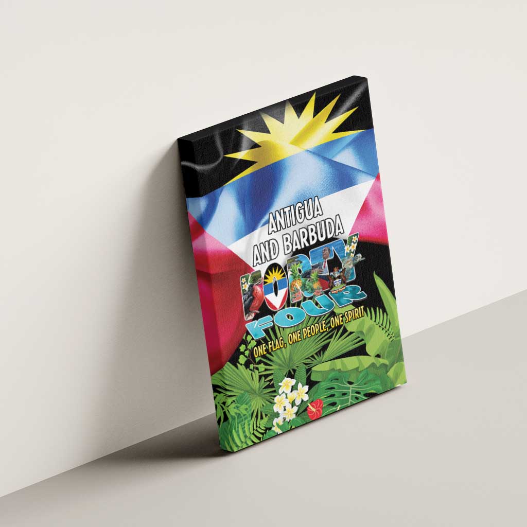 Antigua and Barbuda Independence Day Canvas Wall Art 44th Anniversary One Flag One People One Spirit - Wonder Print Shop