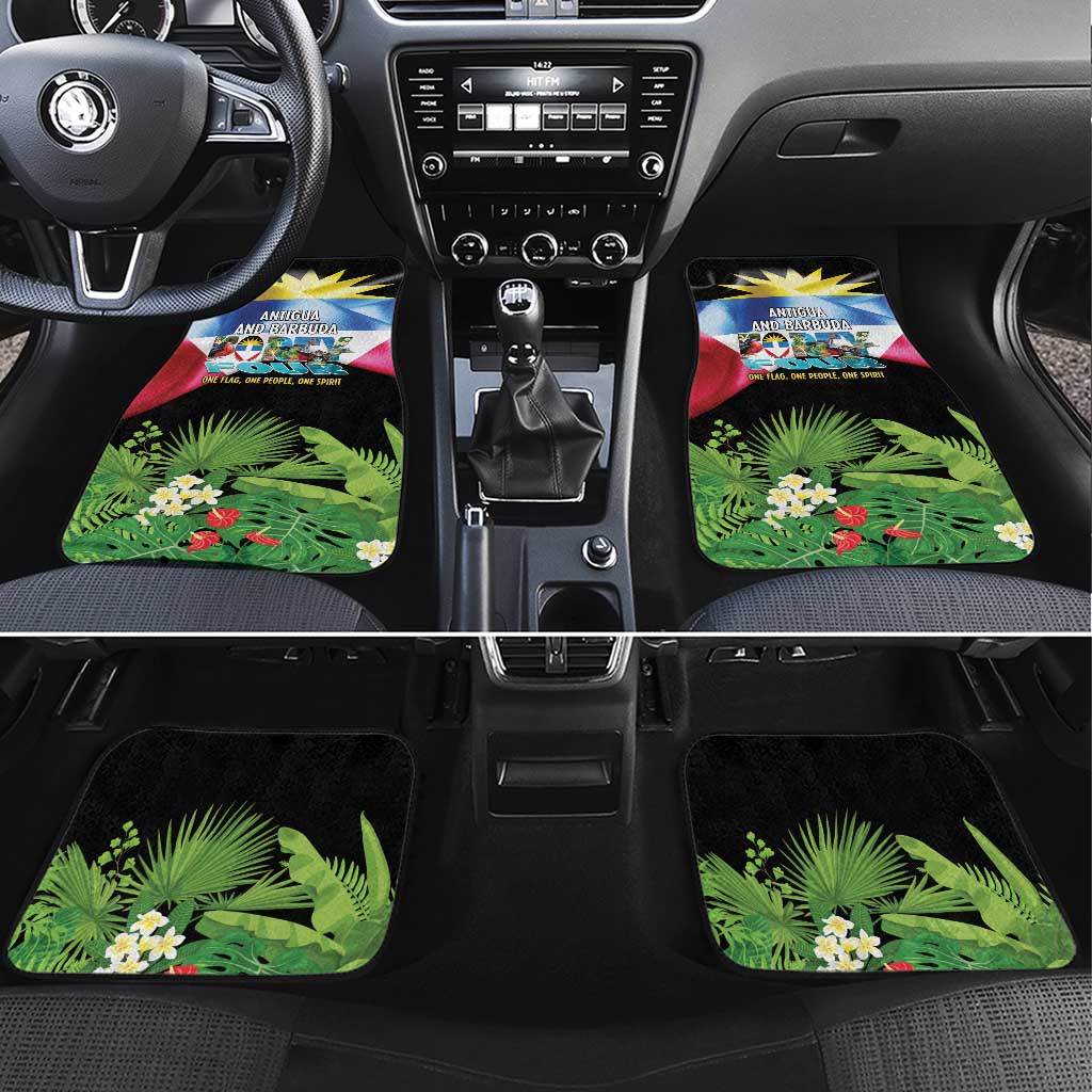 Antigua and Barbuda Independence Day Car Mats 44th Anniversary One Flag One People One Spirit - Wonder Print Shop
