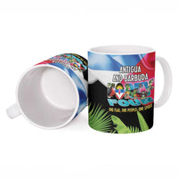 Antigua and Barbuda Independence Day Ceramic Mug 44th Anniversary One Flag One People One Spirit - Wonder Print Shop