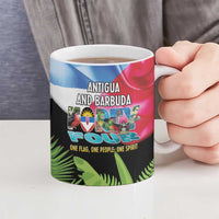Antigua and Barbuda Independence Day Ceramic Mug 44th Anniversary One Flag One People One Spirit - Wonder Print Shop
